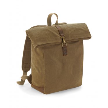 QD655 Heritage Waxed Canvas Backpack