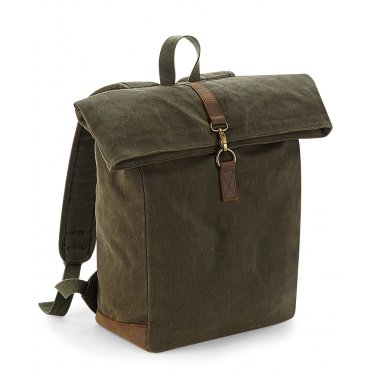 QD655 Heritage Waxed Canvas Backpack