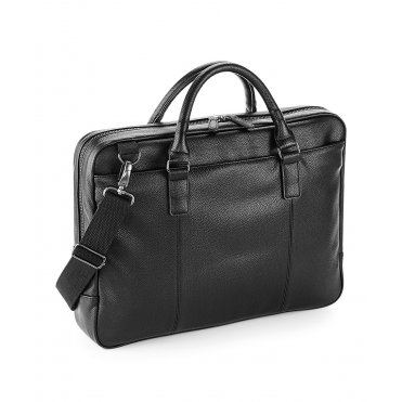 QD892 Nuhide Slimline Laptop Brief