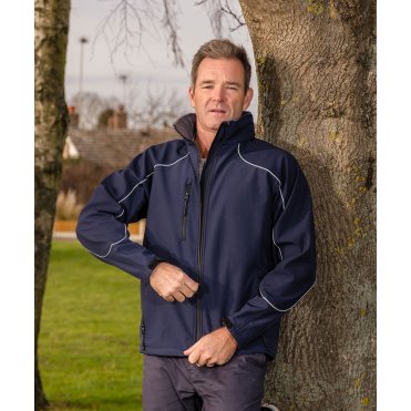 R118A Hooded Softshell Jacket
