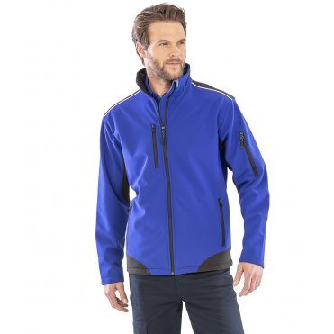 R124A Ripstop Softshell Workwear Jacket