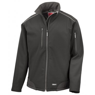 R124A Ripstop Softshell Workwear Jacket