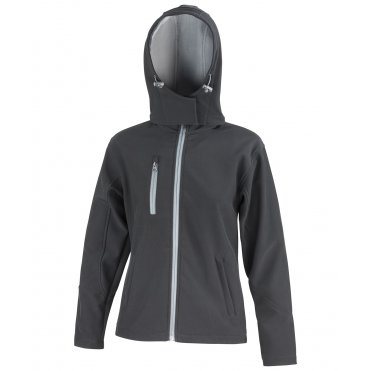 R230F Women's Core Tx Performance Hooded Softshell Jacket