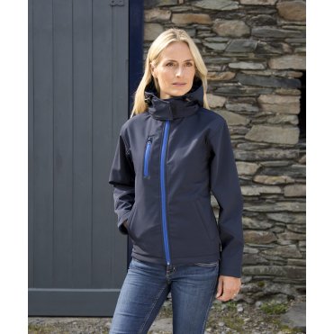 R230F Women's Core Tx Performance Hooded Softshell Jacket