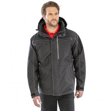 R326X Denim Texture Rugged Jacket