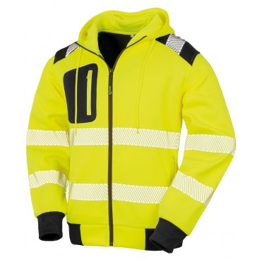 R503X Recycled Robust Zipped Safety Hoodie