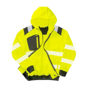 R503X Recycled Robust Zipped Safety Hoodie