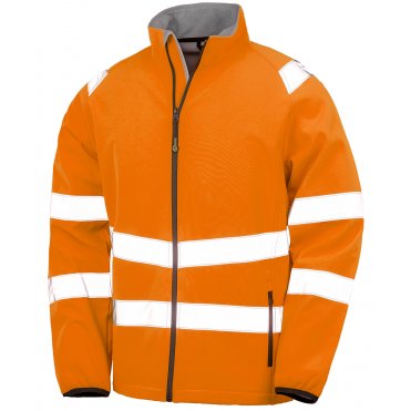 R505X Recycled 2-Layer Printable Safety Softshell