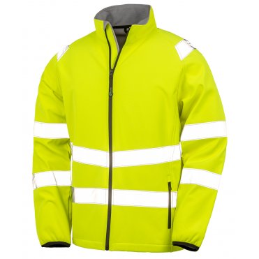 R505X Recycled 2-Layer Printable Safety Softshell