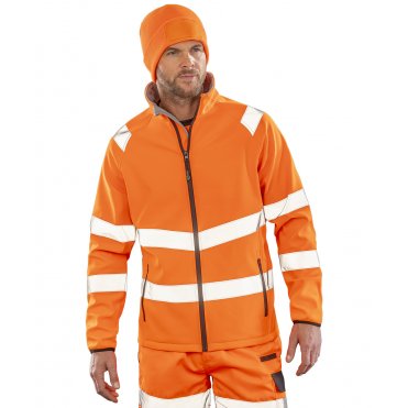 R505X Recycled 2-Layer Printable Safety Softshell
