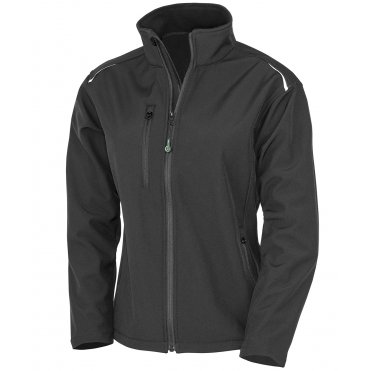 R900F Women's Recycled 3-Layer Printable Softshell Jacket