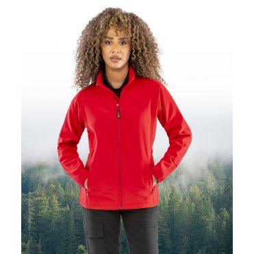 R901F Women's Recycled 2-Layer Printable Softshell Jacket