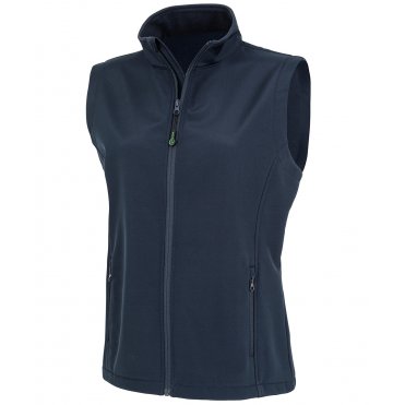 R902F Women's Recycled 2-Layer Printable Softshell Bodywarmer