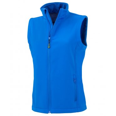 R902F Women's Recycled 2-Layer Printable Softshell Bodywarmer