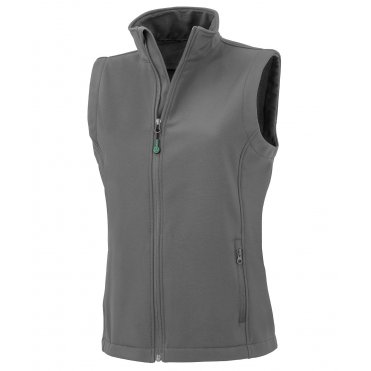 R902F Women's Recycled 2-Layer Printable Softshell Bodywarmer