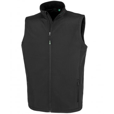 R902M Men's Recycled 2-Layer Printable Softshell Bodywarmer