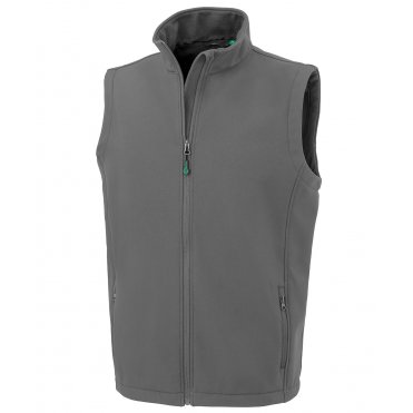 R902M Men's Recycled 2-Layer Printable Softshell Bodywarmer