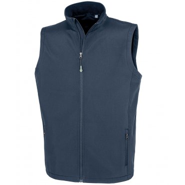 R902M Men's Recycled 2-Layer Printable Softshell Bodywarmer