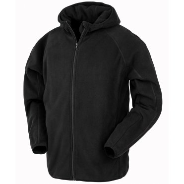 R906X Recycled Hooded Microfleece Jacket