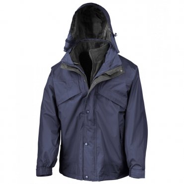 RE68A 3-In-1 Zip And Clip Jacket