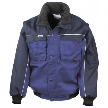 RE71A Work-Guard Zip Sleeve Heavy-Duty Pilot Jacket