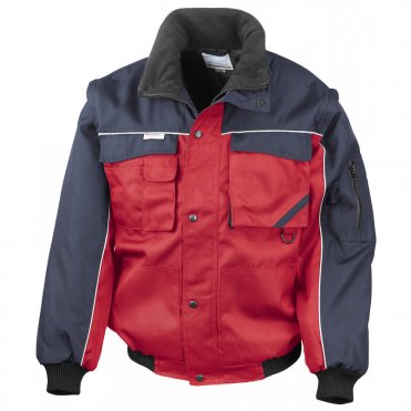 RE71A Work-Guard Zip Sleeve Heavy-Duty Pilot Jacket
