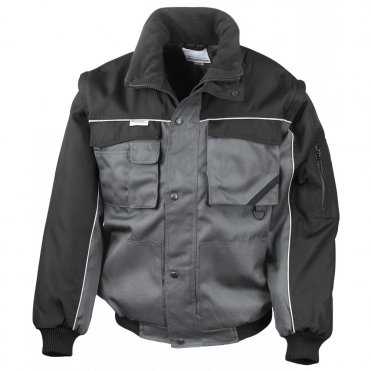 RE71A Work-Guard Zip Sleeve Heavy-Duty Pilot Jacket