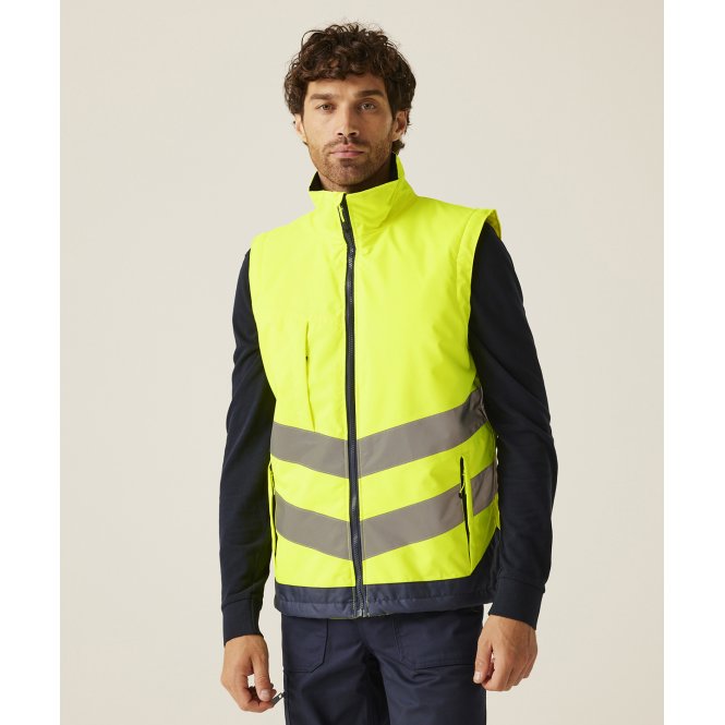 Regatta Hi-Visibility RG383 Hi-Vis Pro Bodywarmer