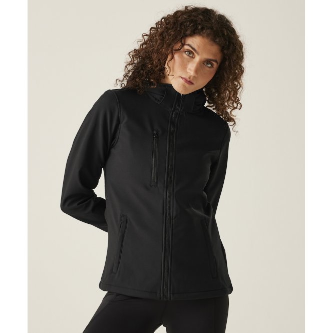 Regatta Professional RG153 Women's Venturer 3-Layer Hooded Softshell Jacket
