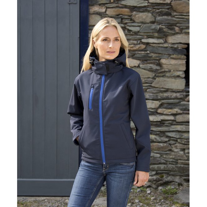 Result Core R230F Women's Core Tx Performance Hooded Softshell Jacket