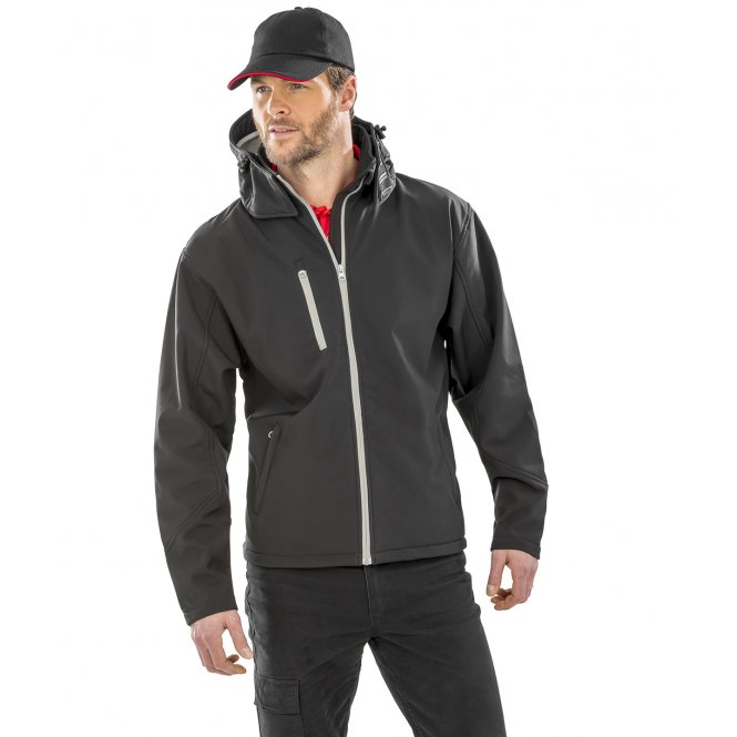 Result Core R230M Core Tx Performance Hooded Softshell Jacket