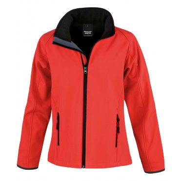 R231F Women's Core Printable Softshell Jacket