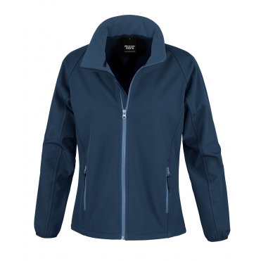 R231F Women's Core Printable Softshell Jacket