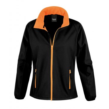 R231F Women's Core Printable Softshell Jacket