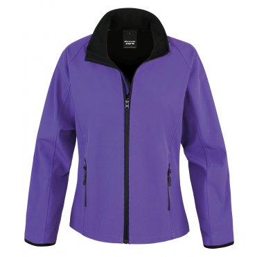 R231F Women's Core Printable Softshell Jacket