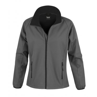 R231F Women's Core Printable Softshell Jacket