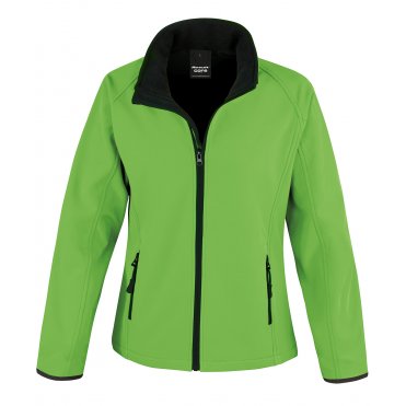 R231F Women's Core Printable Softshell Jacket