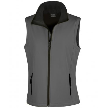 R232F Women's Printable Softshell Bodywarmer