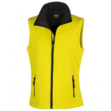 R232F Women's Printable Softshell Bodywarmer