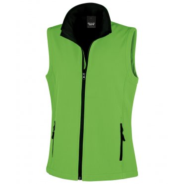R232F Women's Printable Softshell Bodywarmer
