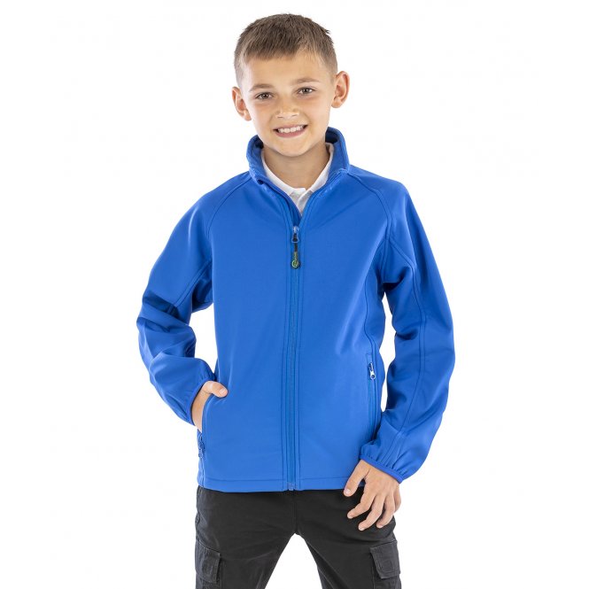Result Genuine Recycled R901J Recycled 2-Layer Printable Children's Softshell