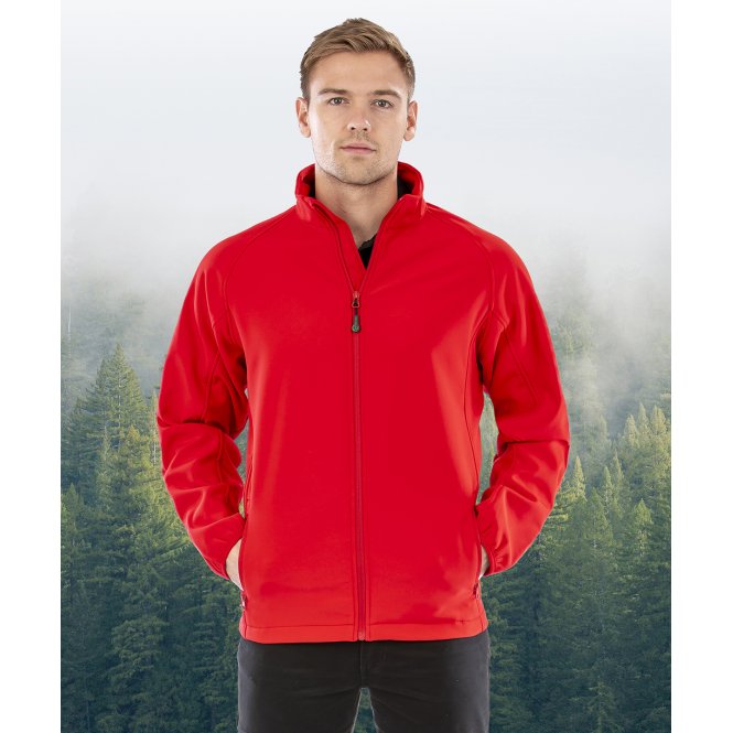 Result Genuine Recycled R901M Men's Recycled 2-Layer Printable Softshell Jacket