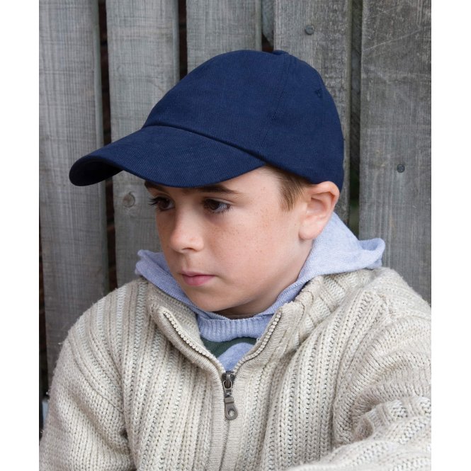 Result Headwear RC24J Children's Low-Profile Heavy Brushed Cotton Cap