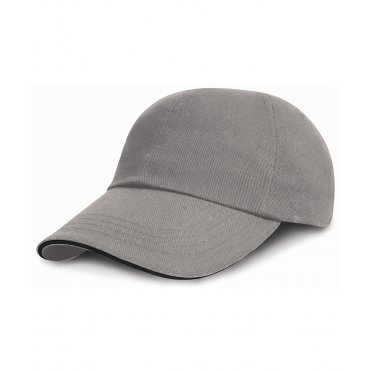 RC24P Low-Profile Heavy Brushed Cotton Cap With Sandwich Peak