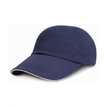 RC24P Low-Profile Heavy Brushed Cotton Cap With Sandwich Peak