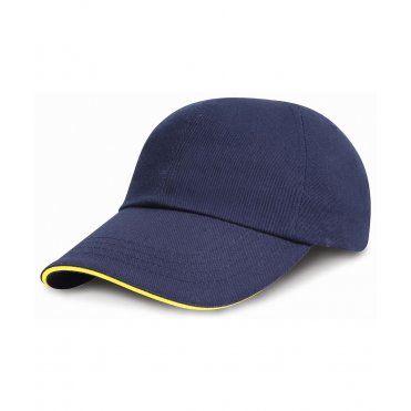 RC24P Low-Profile Heavy Brushed Cotton Cap With Sandwich Peak