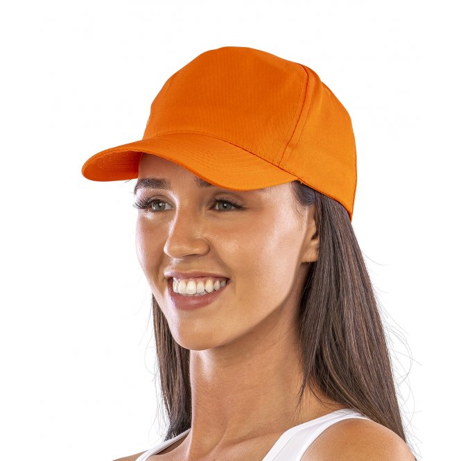 Result Headwear RC80X Houston 5-Panel Printers Cap