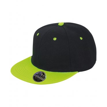 RC82X Bronx Original Flat Peak Snapback Dual Colour Cap