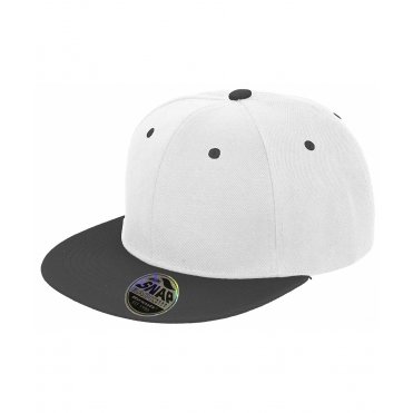 RC82X Bronx Original Flat Peak Snapback Dual Colour Cap
