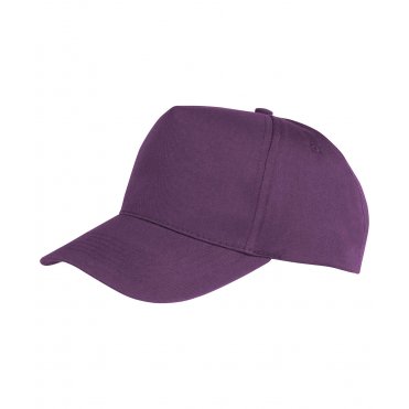 RC84X Boston 5-Panel Polycotton Printers Cap